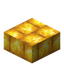 Raw Gold Brick Slab