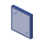 Connecting Blue Stained Glass Pane