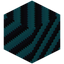 Striped Cyan Concrete