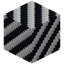 Striped White Concrete
