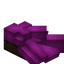 Magenta Longer Roof Slab (Dark Oak)