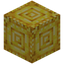 Raw Gold Block Pillar Top