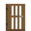 Spruce Tropical Door