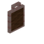 Brown Cherry Tall Seat Back