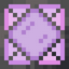 Large Diamond Magenta Stained Glass Pane