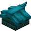 Light Blue Longer Top Roof Block (Warped)