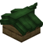 Green Longer Top Roof Block (Oak)