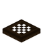 Checkered Dark Oak Trapdoor