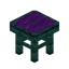 Purple Warped Seat