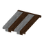 Brown Striped Awning