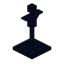Cobalt Fancy Armor Stand