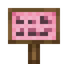 Pink Canvas Sign