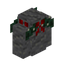 Andesite Wall with Lit Garland (White Lights)