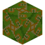Shrunken Lime Glazed Terracotta
