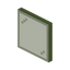 Connecting Green Stained Glass Pane