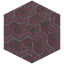Hexagonical Pink Glazed Terracotta