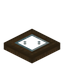 Windowed Spruce Trapdoor