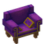Purple Armchair