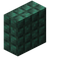 Vertical Dark Prismarine Slab