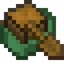Green Enchanted Boat with Chest