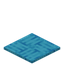 Tripped Light Blue Carpet