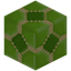 Decorated Lime Glazed Terracotta