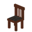 Stripped Acacia Striped Chair