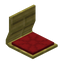 Red Floor Chair (Bamboo)