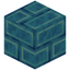 Matte Blue Shiny Bricks
