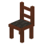 Stripped Acacia Chair
