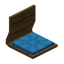 Light Blue Floor Chair (Spruce)