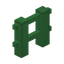 Lime Plastic Barrier