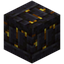 Tiny Layered Gilded Blackstone Slabs