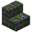 Mossy Blue Brick Stairs