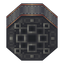 Light Gray Copper Wrapped Locometal Boiler