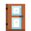 Acacia Glass Door