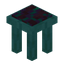 Stripped Warped Stool