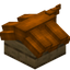 Orange Longer Top Roof Block (Oak)
