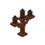 Brown Copper Candelabra
