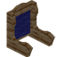 Blue Pine Fancy Seat Back