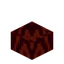 Maroon Glazed Waxed Botany Pot