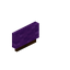 Purple Edelwood Small Seat Back