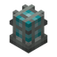 Blue Andesite Cage Lamp