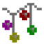 Icicle Multicolored Lights (Horizontal)