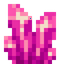 Violet Corundum Cluster