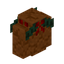 Red Sandstone Wall with Garland