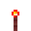 Stripped Mangrove Log Redstone Torch