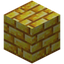 Layed Raw Gold Block Bricks