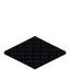 Cross Haired Black Carpet