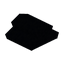 Black Concrete Top Roof